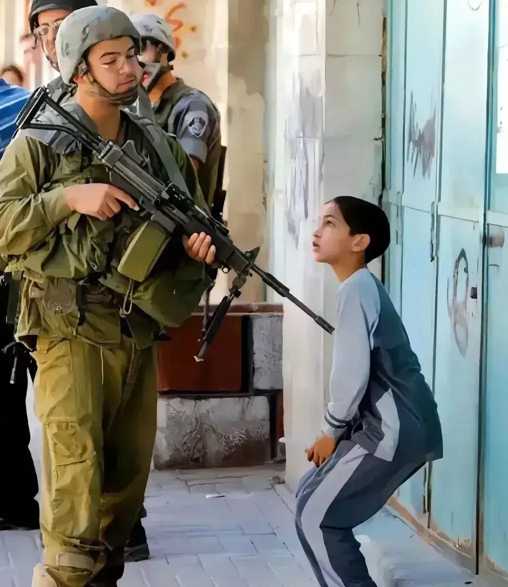 一张可能获得年度和平奖的照片！