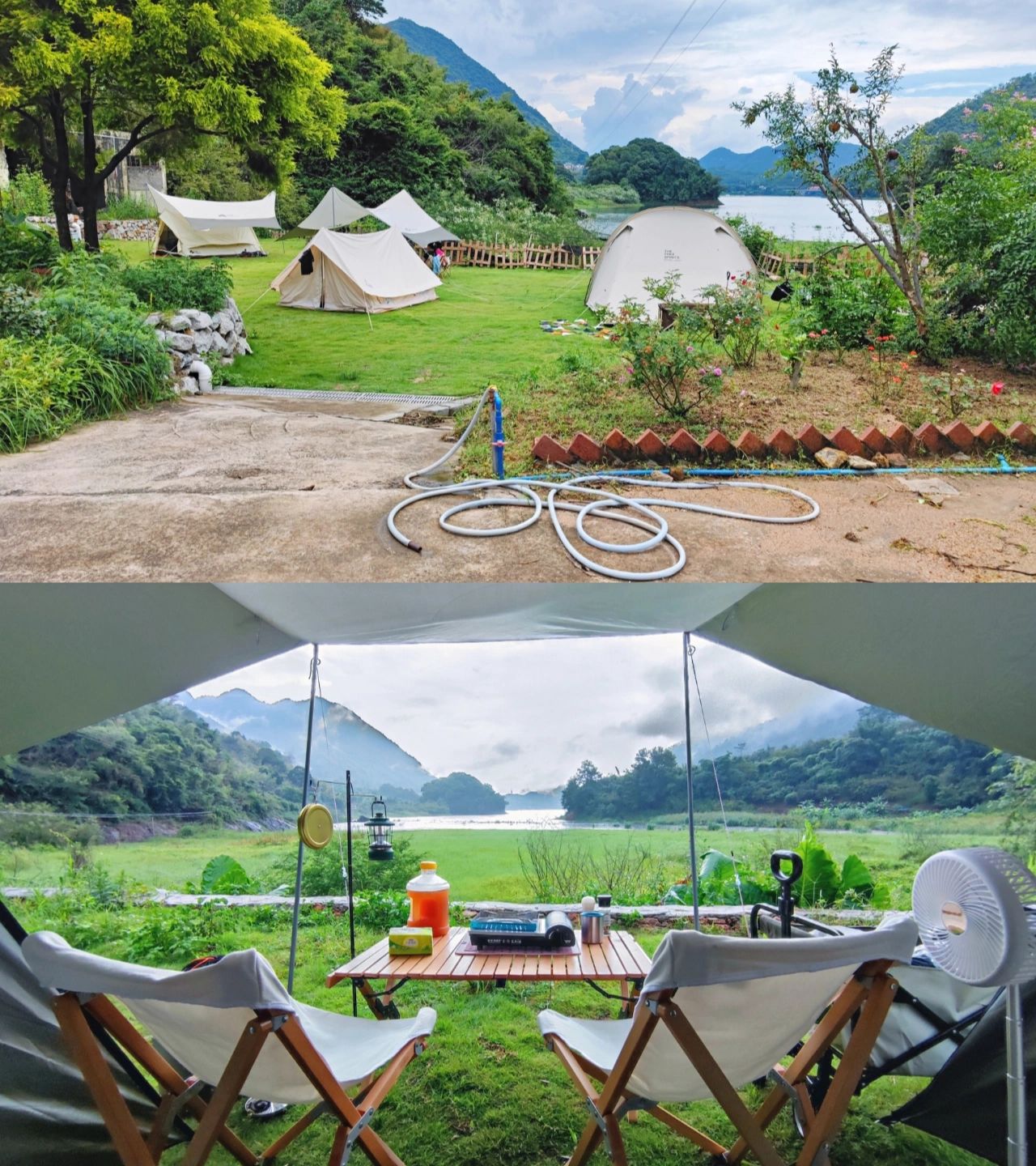 流溪河边‖广州从化三垭塘幽谷露营🏕️