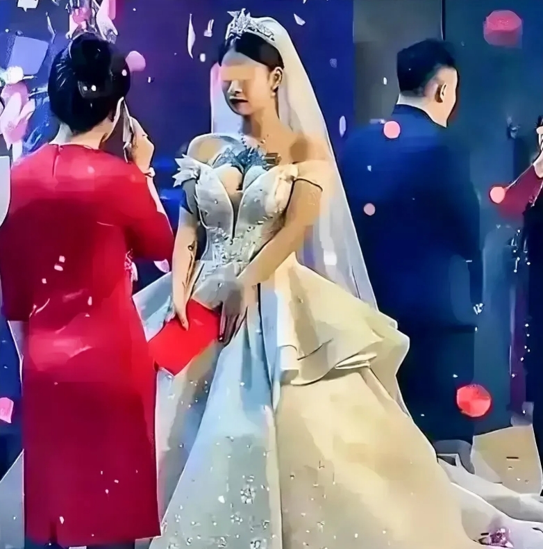 “还有多少事瞒着我”，新娘胸前大面积纹身，婆婆气愤地训斥儿了。

有位网友分享了