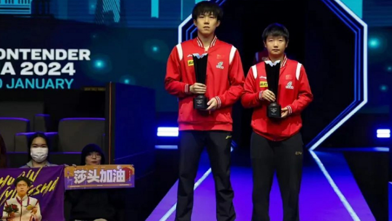 完美收官！国乒最新行程，莎头圆满回国，

莎头组合孙颖莎和王楚钦勇夺多哈常规挑战