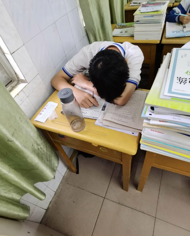 家有高中生后我才知道，其实中考五五分流是正确的”，有些学生真不适合高中学习。

