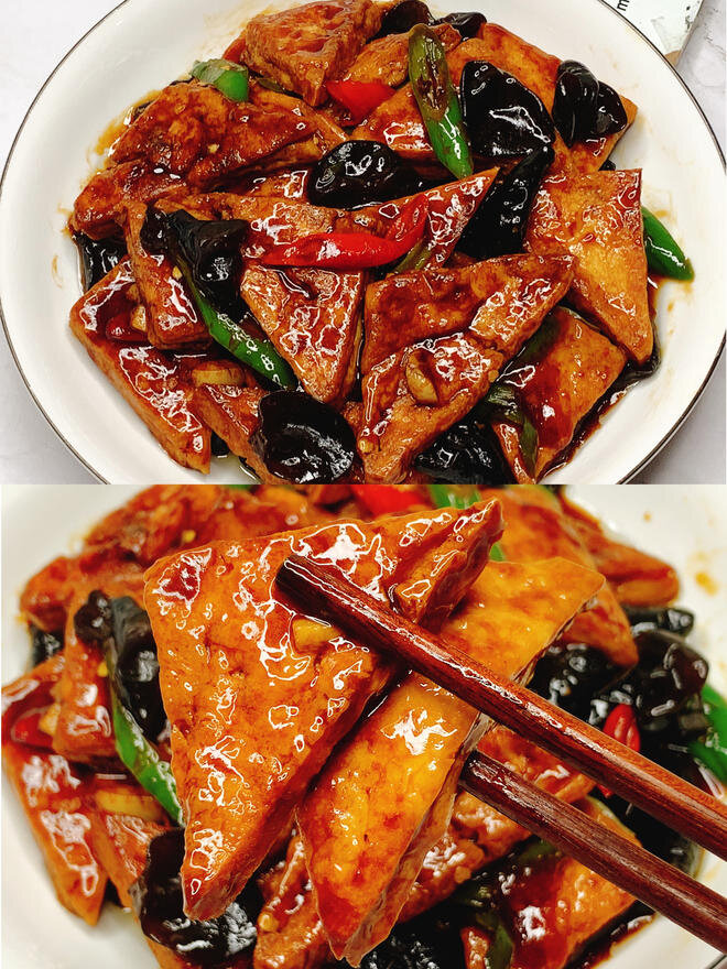 香辣过瘾，巨下饭的家常豆腐，比肉还好吃

今天分享一道超级好吃又下饭的家常豆腐！