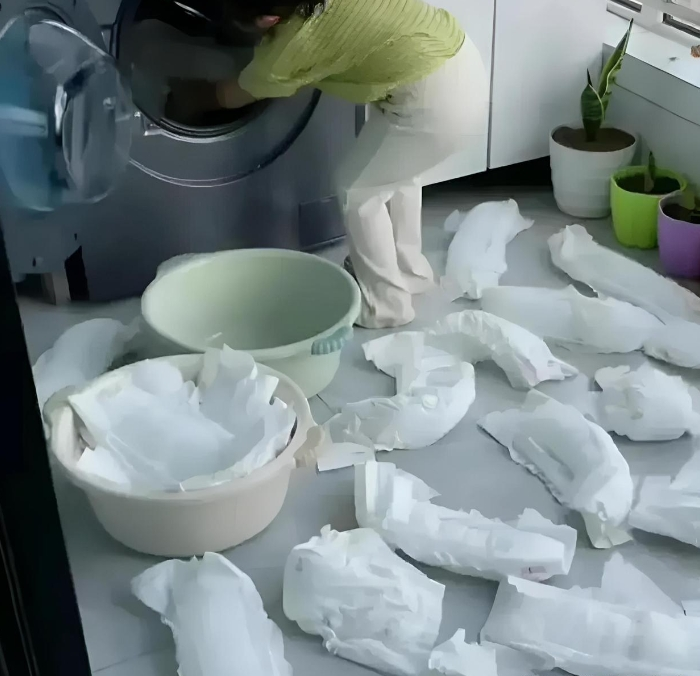 为了帮妈妈省钱，我把它们都洗了