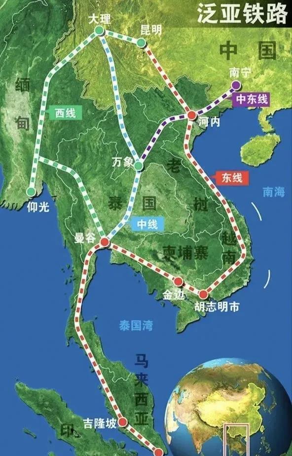 
越南最大的成果之一就是实现了中越铁路标准的统一，“车同轨、书同文”是刻在每个中