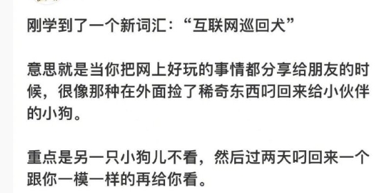 确诊为“互联网巡回犬”[白眼] ​​​