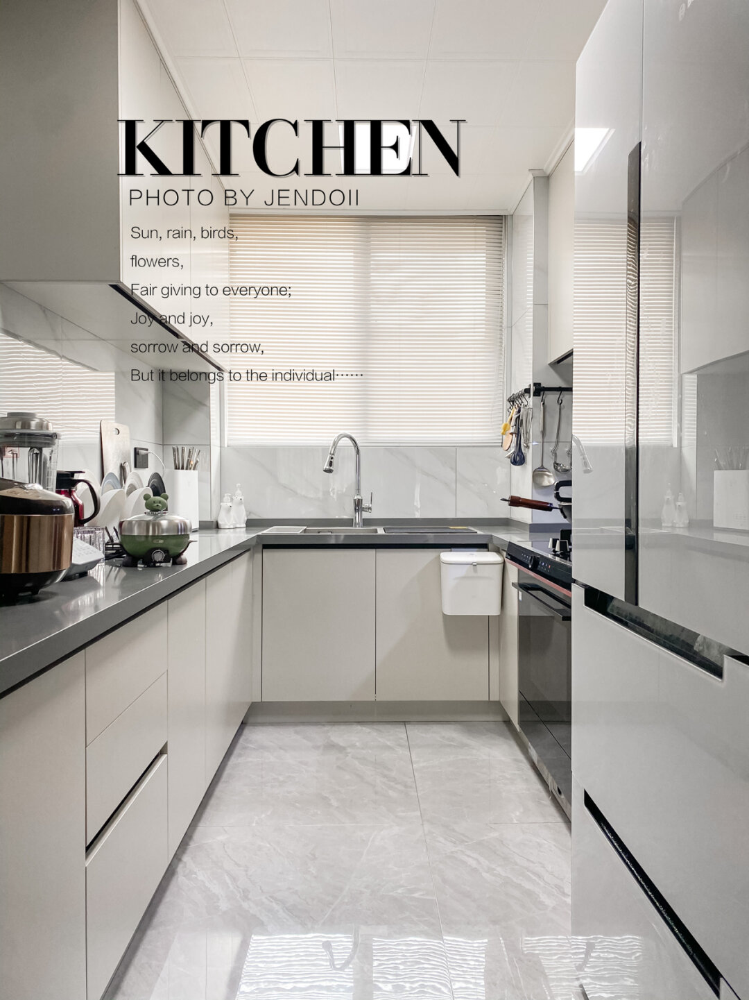 6㎡小户型装修｜越用越舒适的浅色系厨房

我是爱生活的Jendoii
经常有小伙