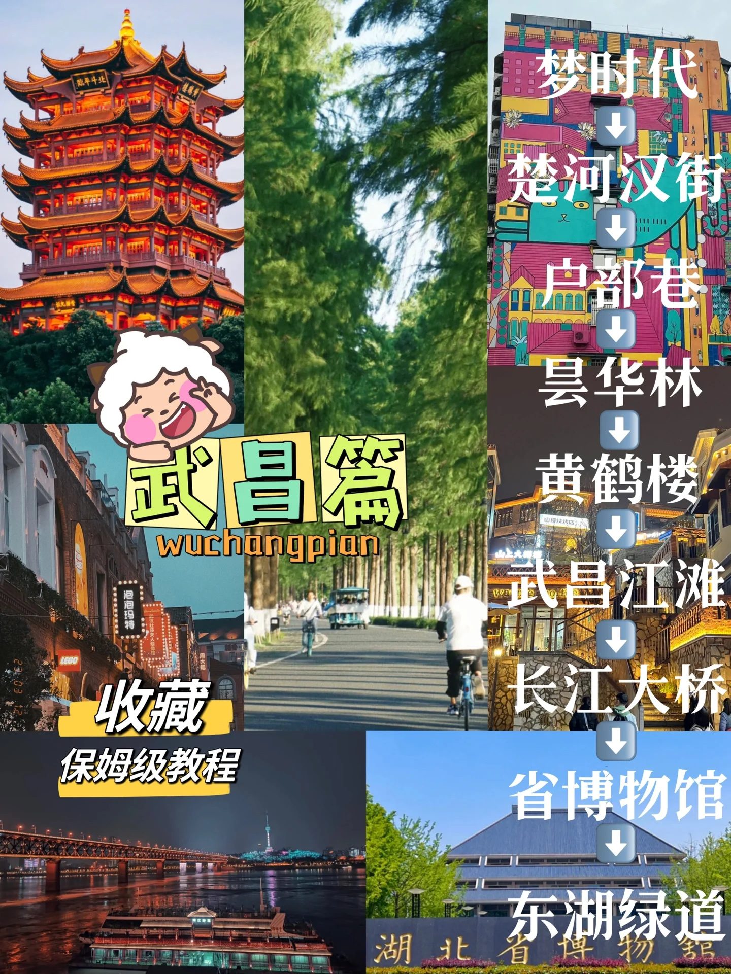穷游｜免费玩遍武汉|特种兵式旅游，武昌篇