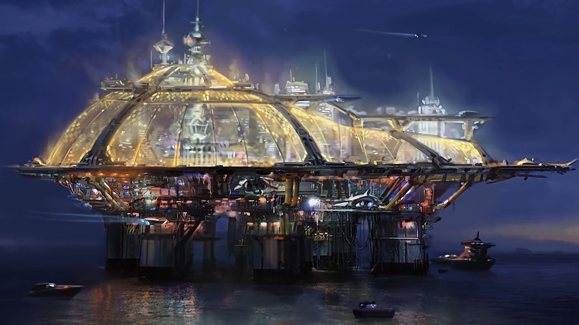贝塞斯达发布动画视频为《星空》展现了游戏内的城市复古空间氛围