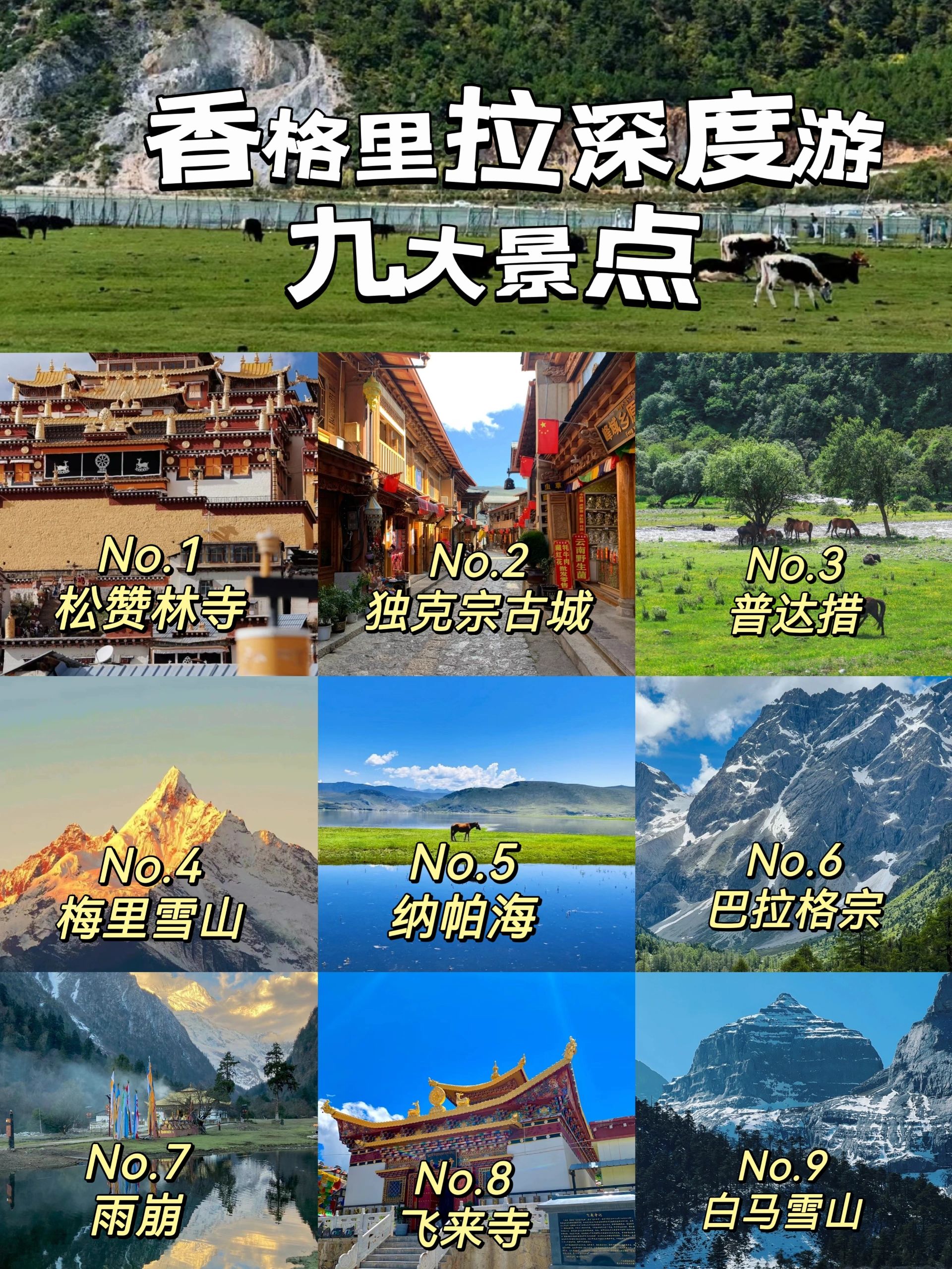 香格里拉深度游｜来了不后悔