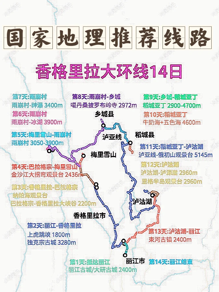 《美国国家地理杂志》重磅推荐国内自驾线路