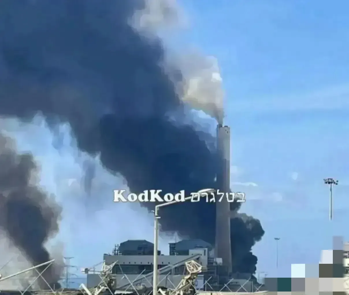 突发消息！哈马斯武装组织突袭了以色列特拉维夫和哈兹鲁特的发电厂！给以色列电厂造成