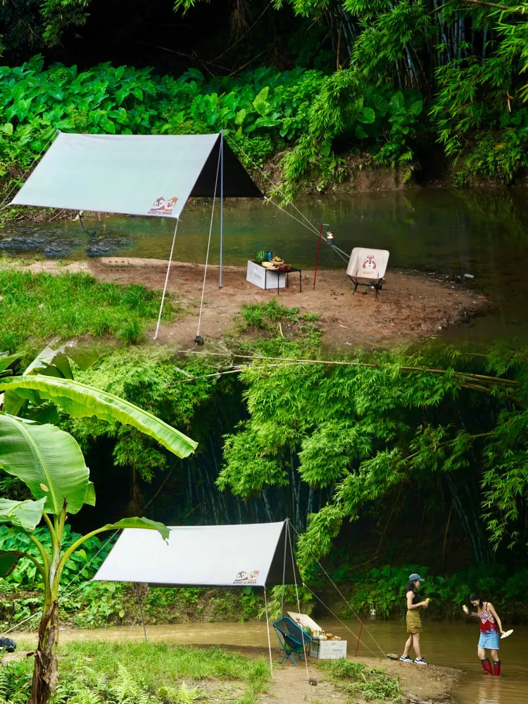 溯溪，露营，捉虾蟹，沙滩 就在广州市区