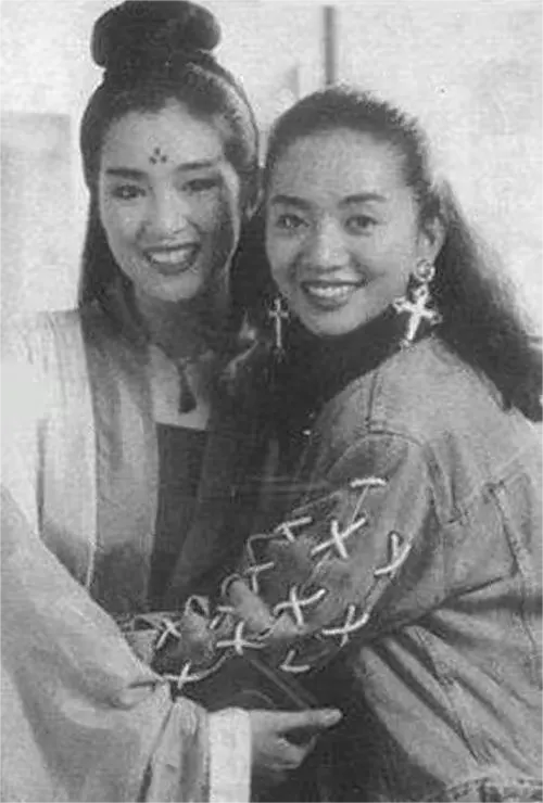 巩俐当年为了和偶像林青霞合作，推掉了与梅艳芳合作《青蛇》的机会，梅艳芳为了遵守与