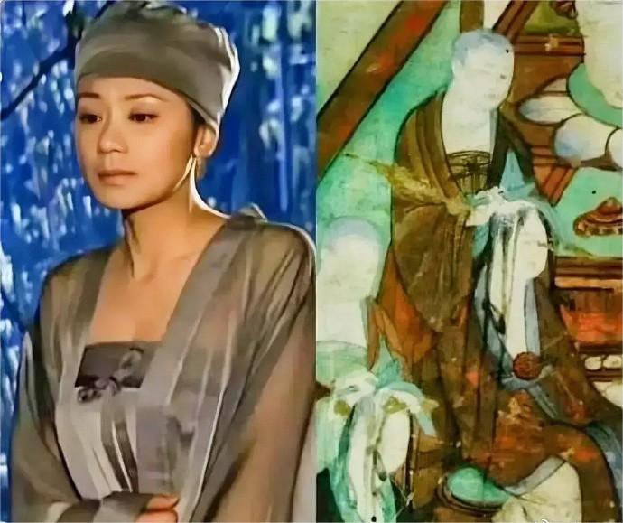 错怪当年《至尊红颜》剧组了，原来那个时候尼姑的服装真是这样穿的！