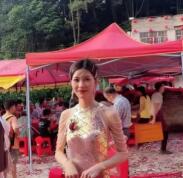 广西农村，一新娘因长得太美火出圈，来宾纷纷看直眼：新郎好福气 广西农村的一位新娘