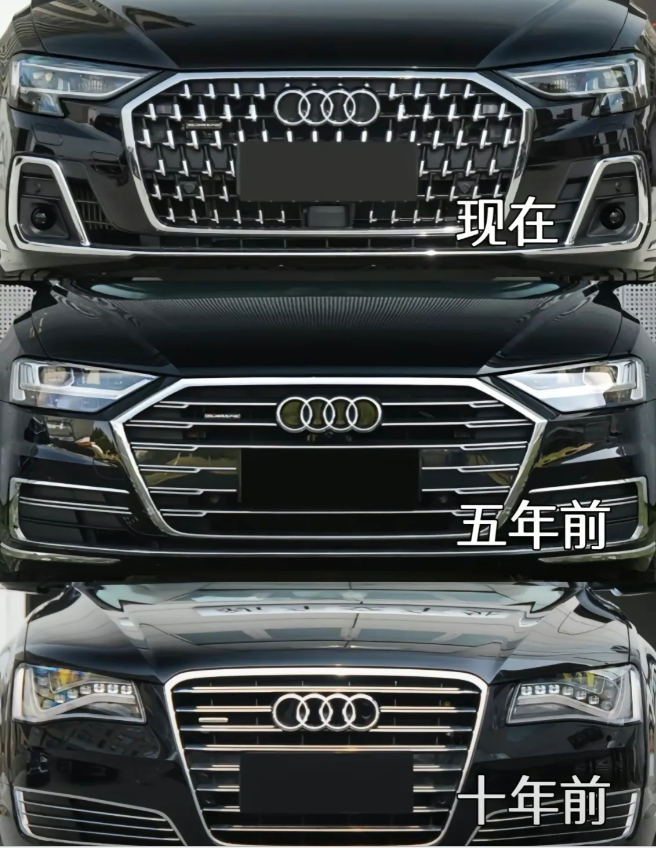 泪眼奥迪，三眼皮奔驰，经典之作
