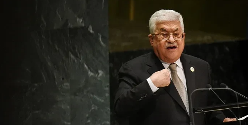 巴勒斯坦总统阿巴斯：
不要想着不费一枪一弹就能抢走我们的领土，哈马斯是巴勒斯坦的