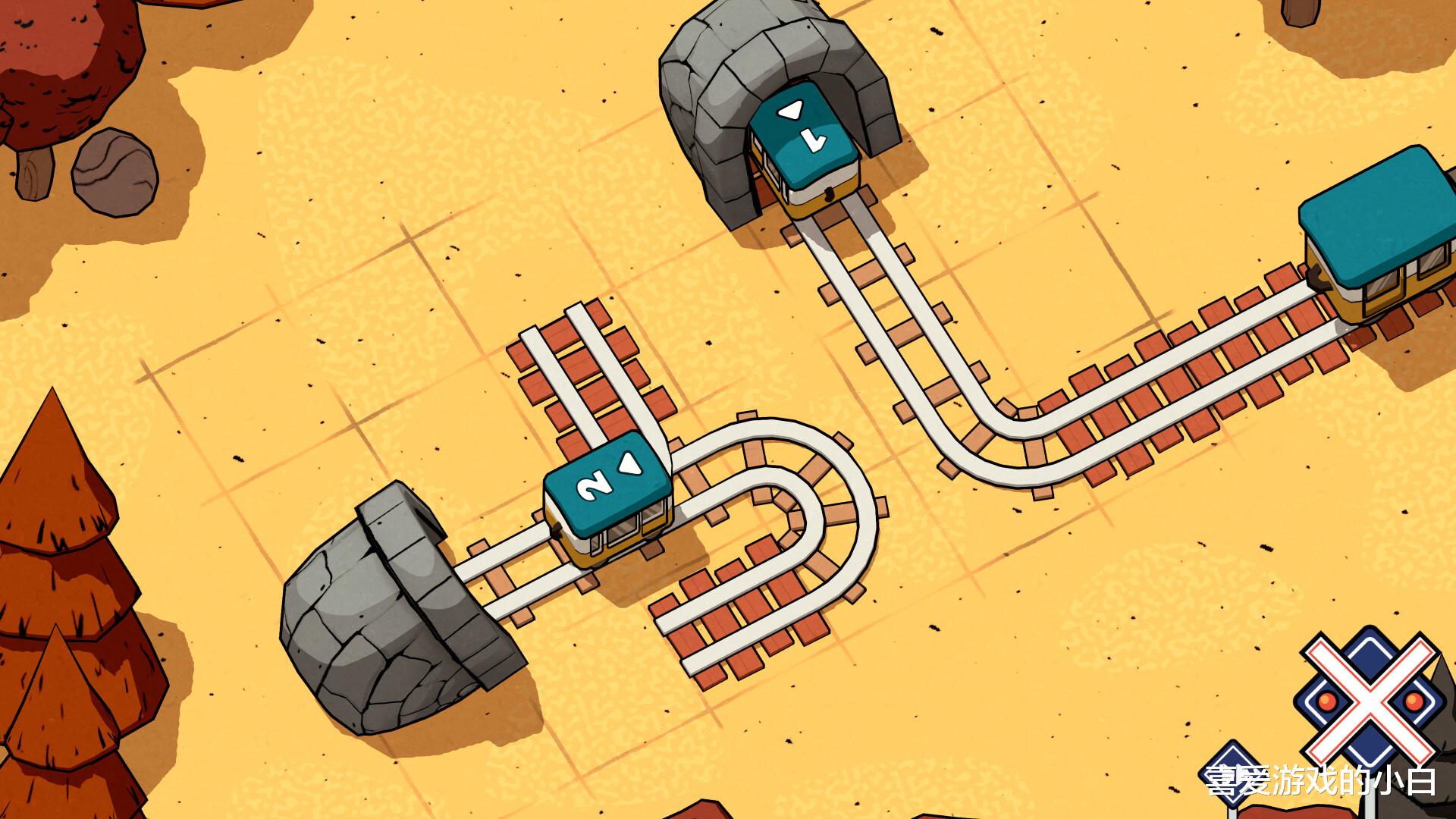 一款铁路建设的休闲益智游戏