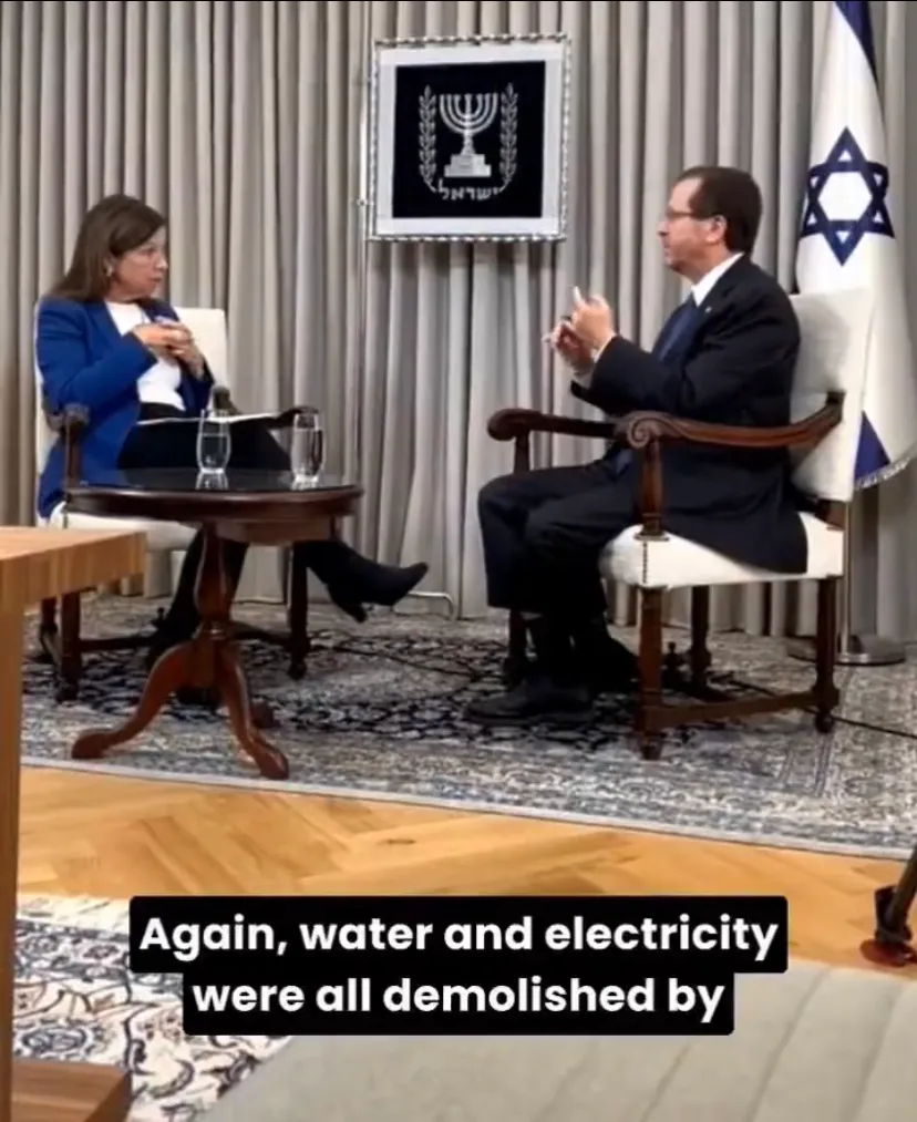 以色列总统伊扎克·赫尔佐格在接受BBC采访时表示：“我们没有切断加沙的水电，哈马