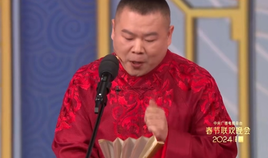 岳云鹏嘴瓢，把我逗笑了！
大年30晚上，岳云鹏一下登上好几条热搜，大家纷纷讨论着