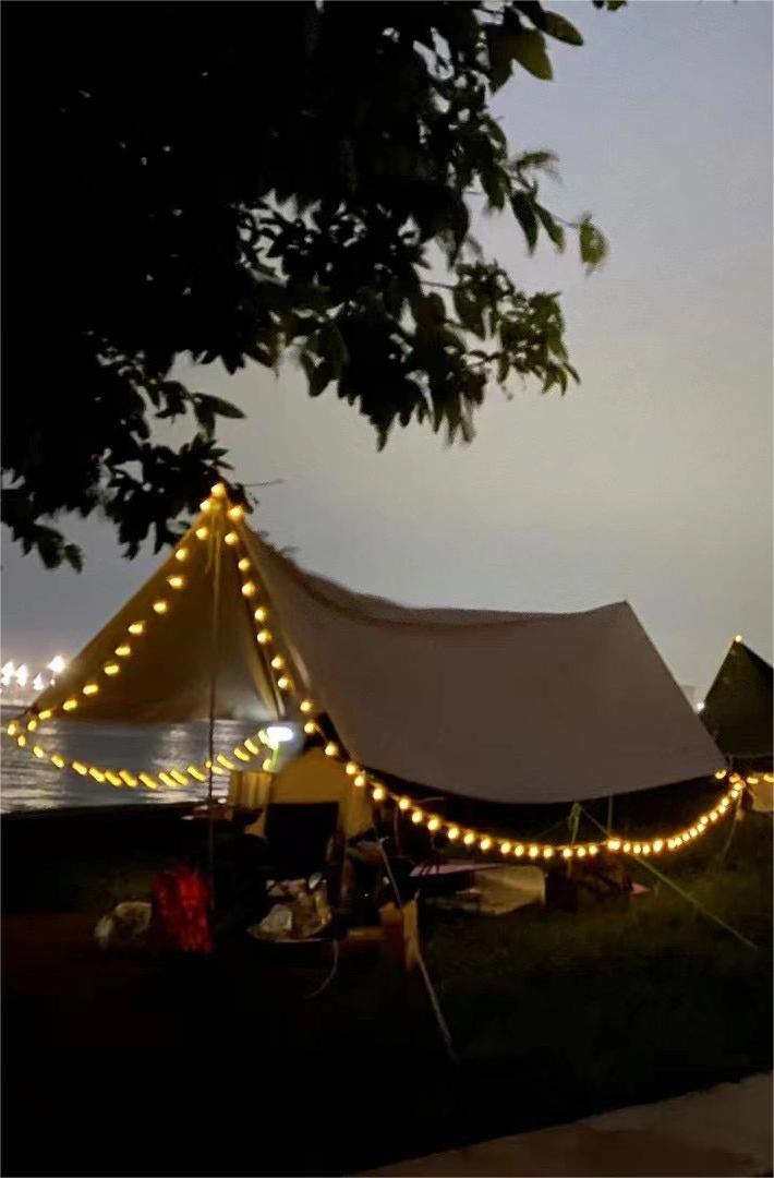 广东广州番禺海鸥岛露营⛺️半土著分享
