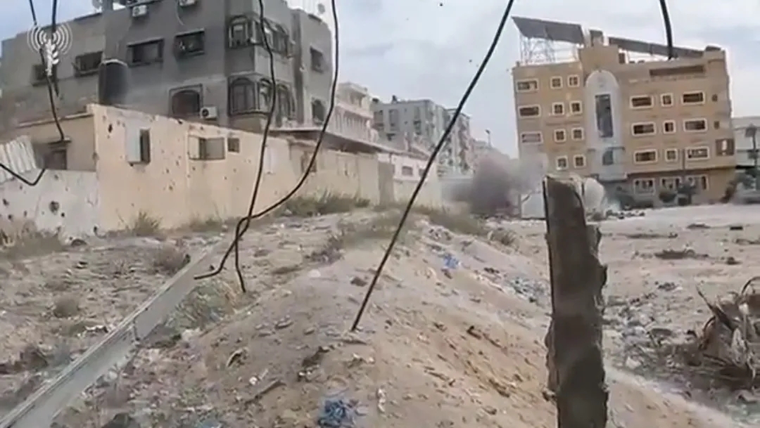 以色列军队发布的以军战斗照片，很少看到哈马斯武装分子尸横遍野的场面，因为他们不会