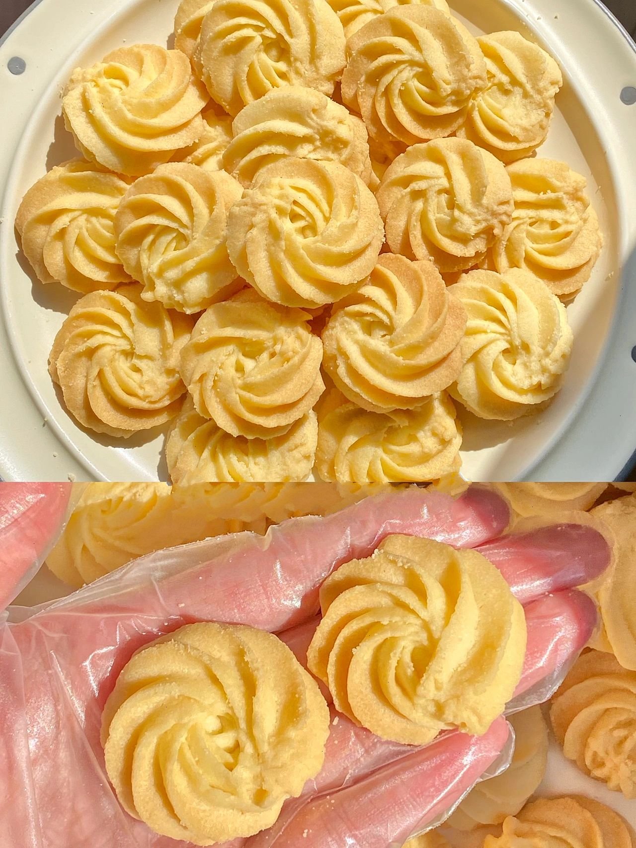 曲奇的做法#简单饼干的做法#