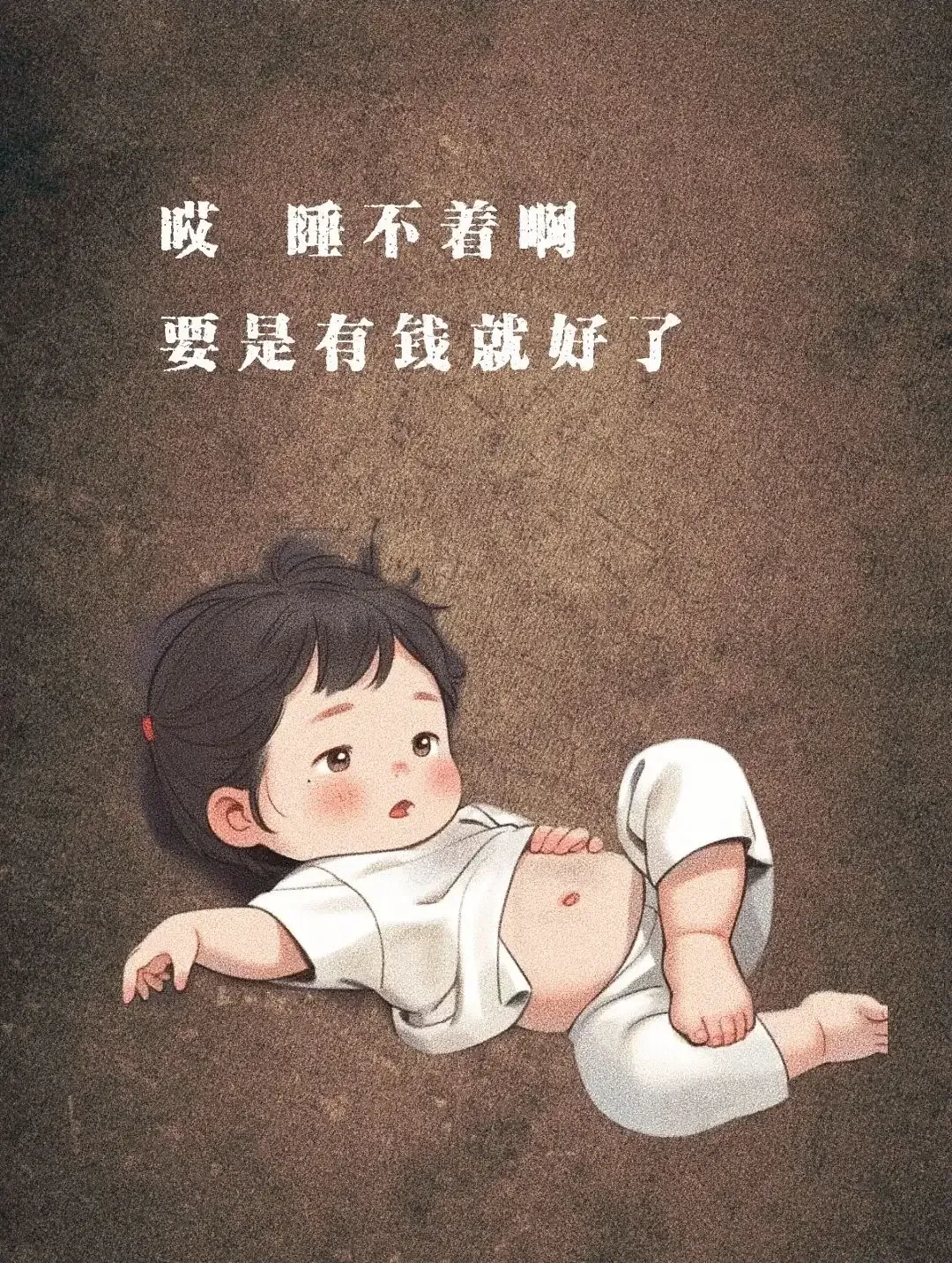 89年的我，今年35岁了，生活现状如下：

1、存款3万左右。

2、夫妻俩人的