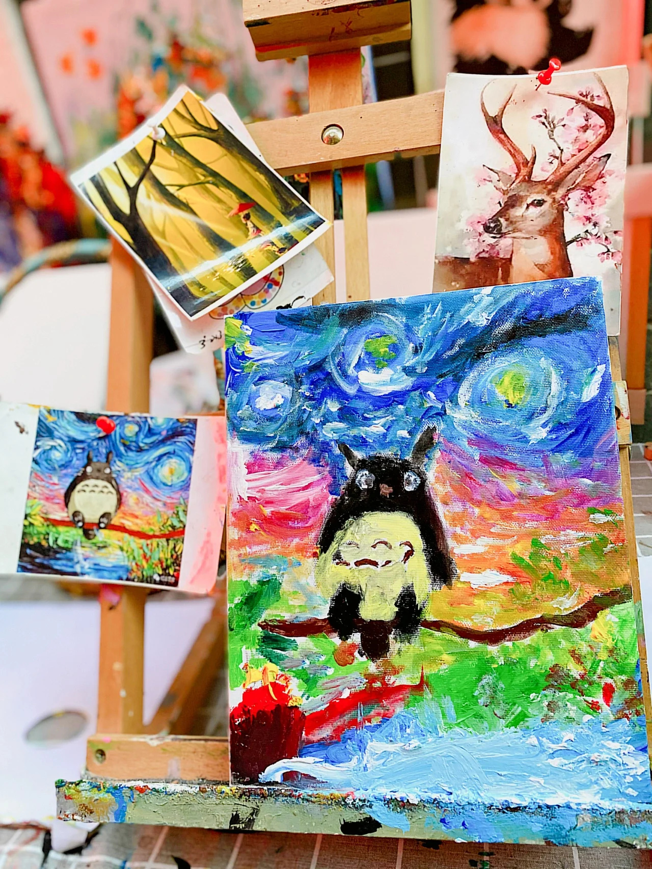 周末溜娃|带娃到大芬感受艺术气息体验油画