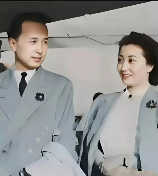 1947年，钱学森和夫人蒋英在度蜜月！ ​​​