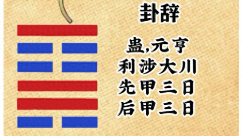 易经六十四卦之第十八卦，《蛊卦》