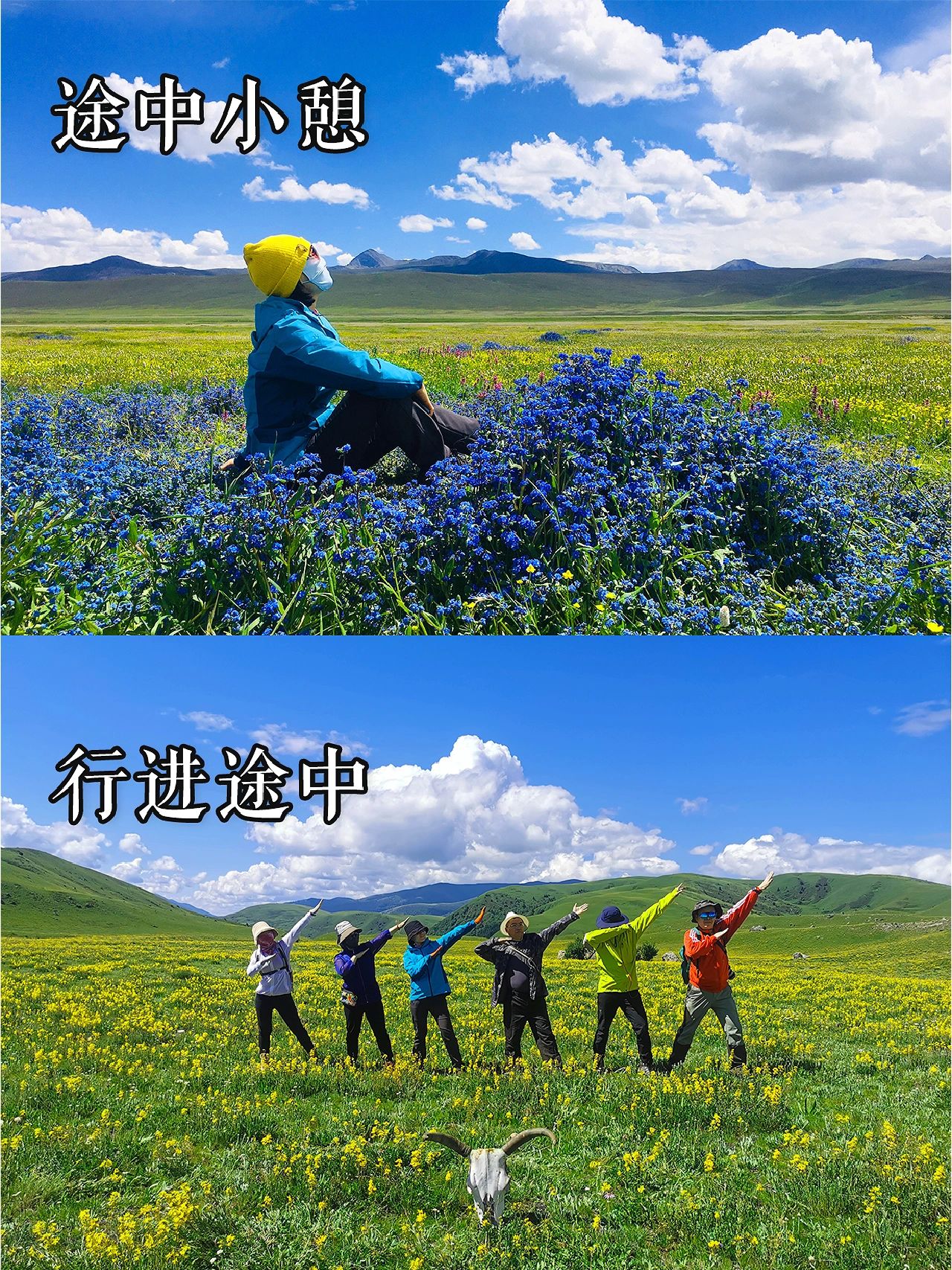  仿佛每一步都落在仙境之地。