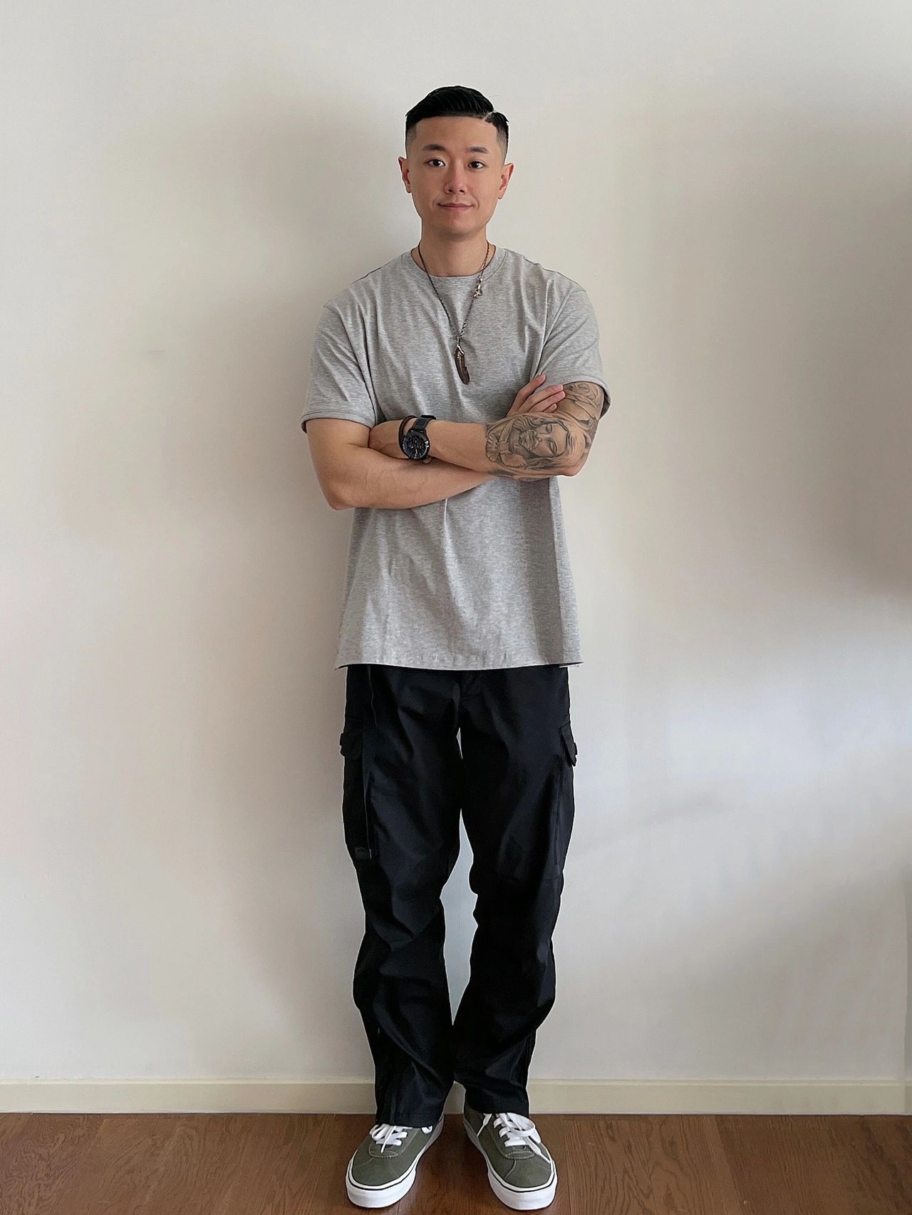 男生日潮穿搭 休闲简约 OOTD