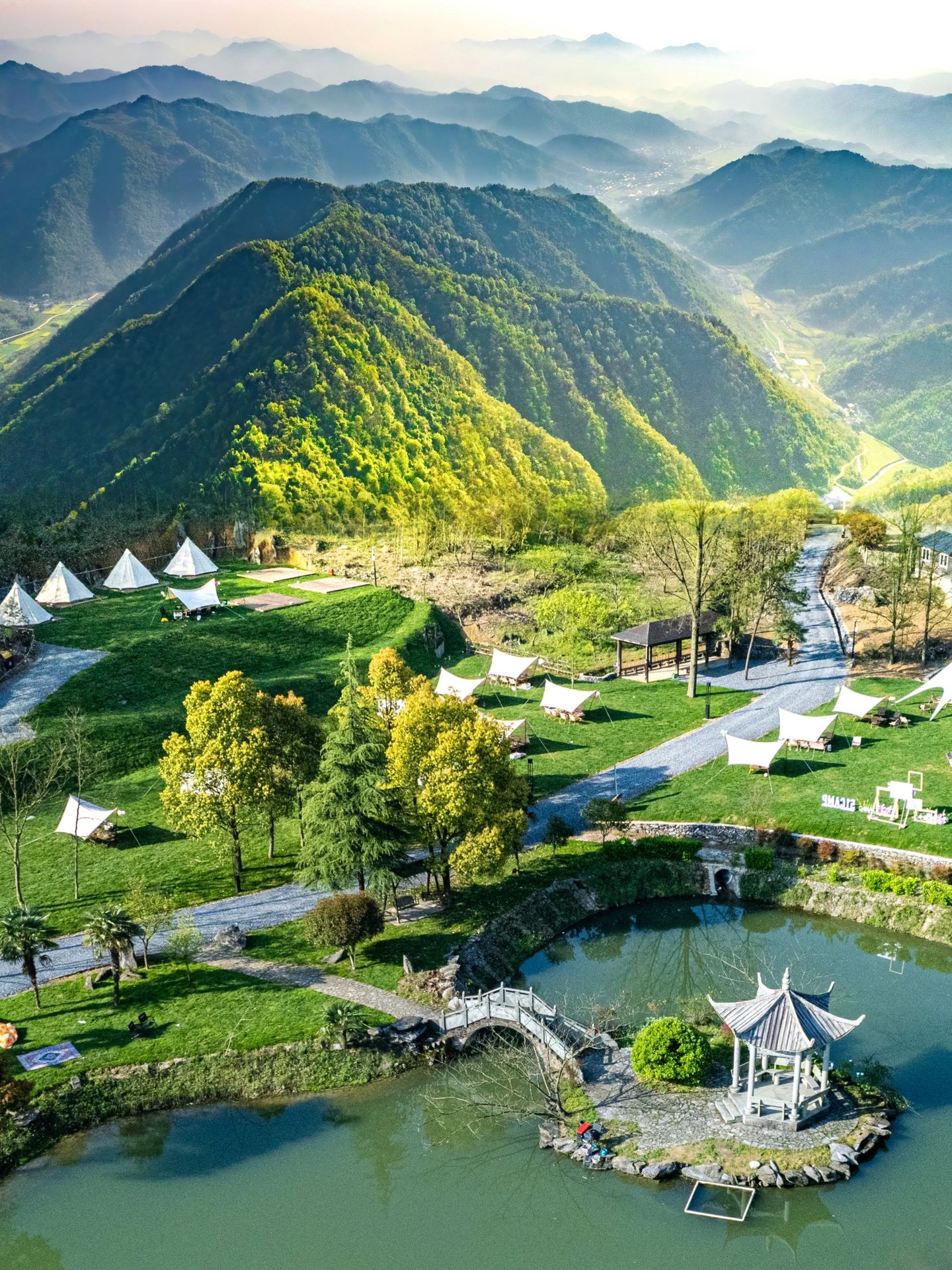 杭州1.5h：云端的露营地，睡进千里江山
