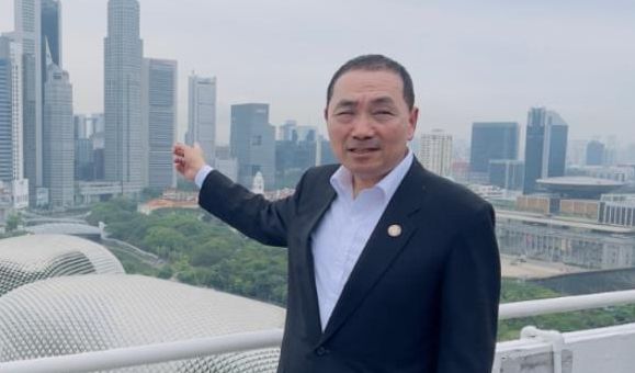 台湾地区国民党候选人侯友谊虽然自始至终没有提到过统一二字，但他的一系列主张可圈可