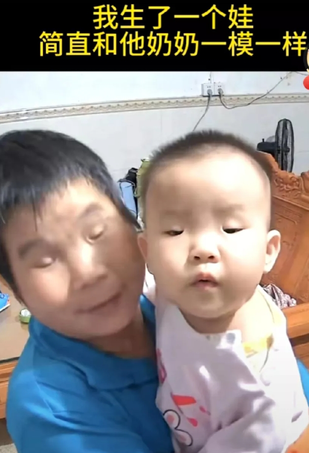 
生了个娃儿和婆婆长得一样，是什么心情？

有人说：娃儿像婆婆，打起来不会心疼。