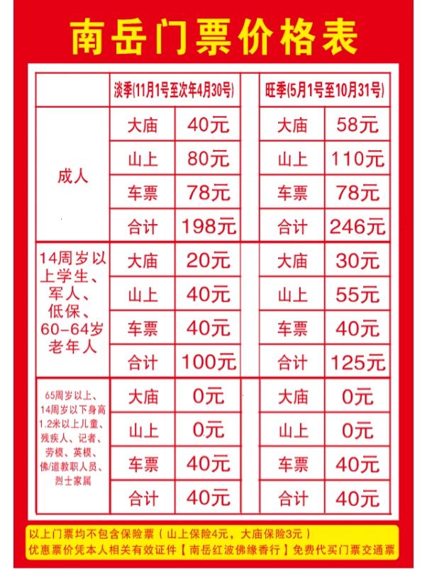 暑假南岳衡山最新旅游攻略来啦