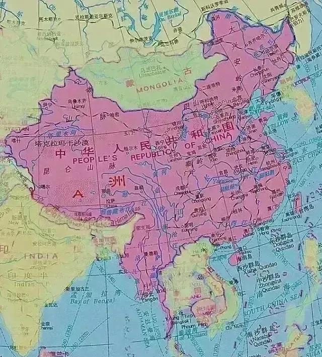 这张地图如果实现，那就是东方大国历史上第一次南向封狼居胥。
全世界国家大都会反对