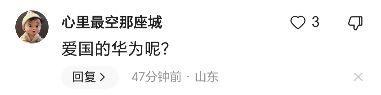 每次国家有难华为都冲在最前线，地震、洪水、疫情等等从没落下，又前线抢救通讯网络、
