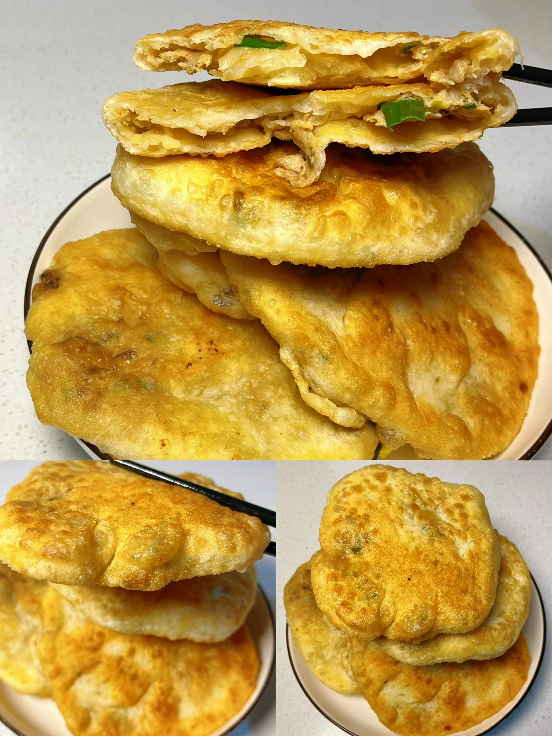 这个发面肉饼太香了，免揉面，免擀皮

这个发面肉饼真的太好吃啦！想到了读书时候食