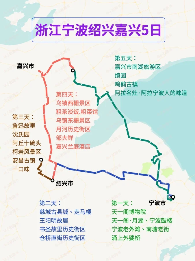 暑假下江南|浙江宁波绍兴嘉兴5日自驾游