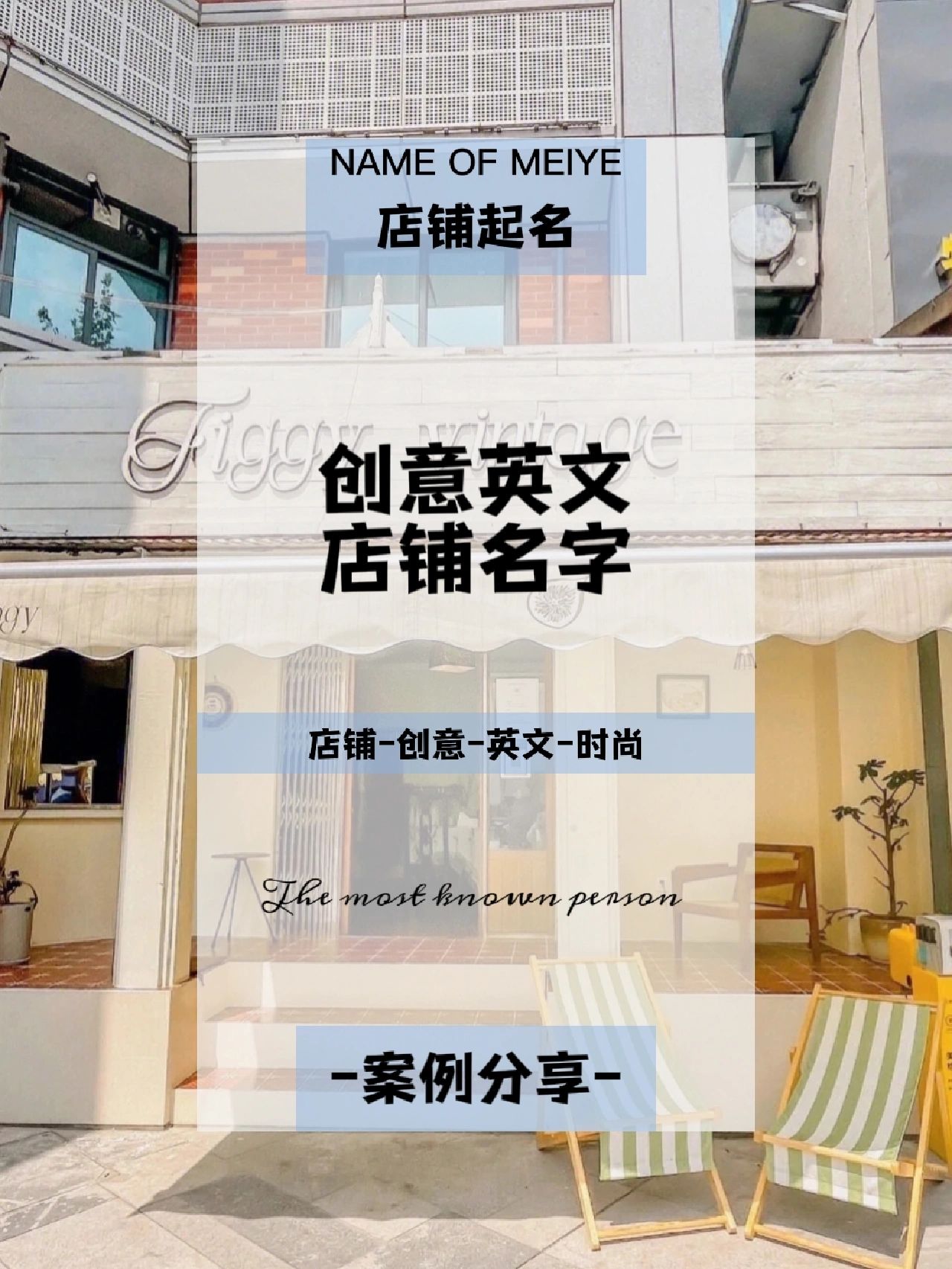 创意英文店铺名字#创意英文店名#