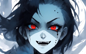 无论我跑到哪里，一身红衣的她都追在身后重复：“你愿意和我约会吗”