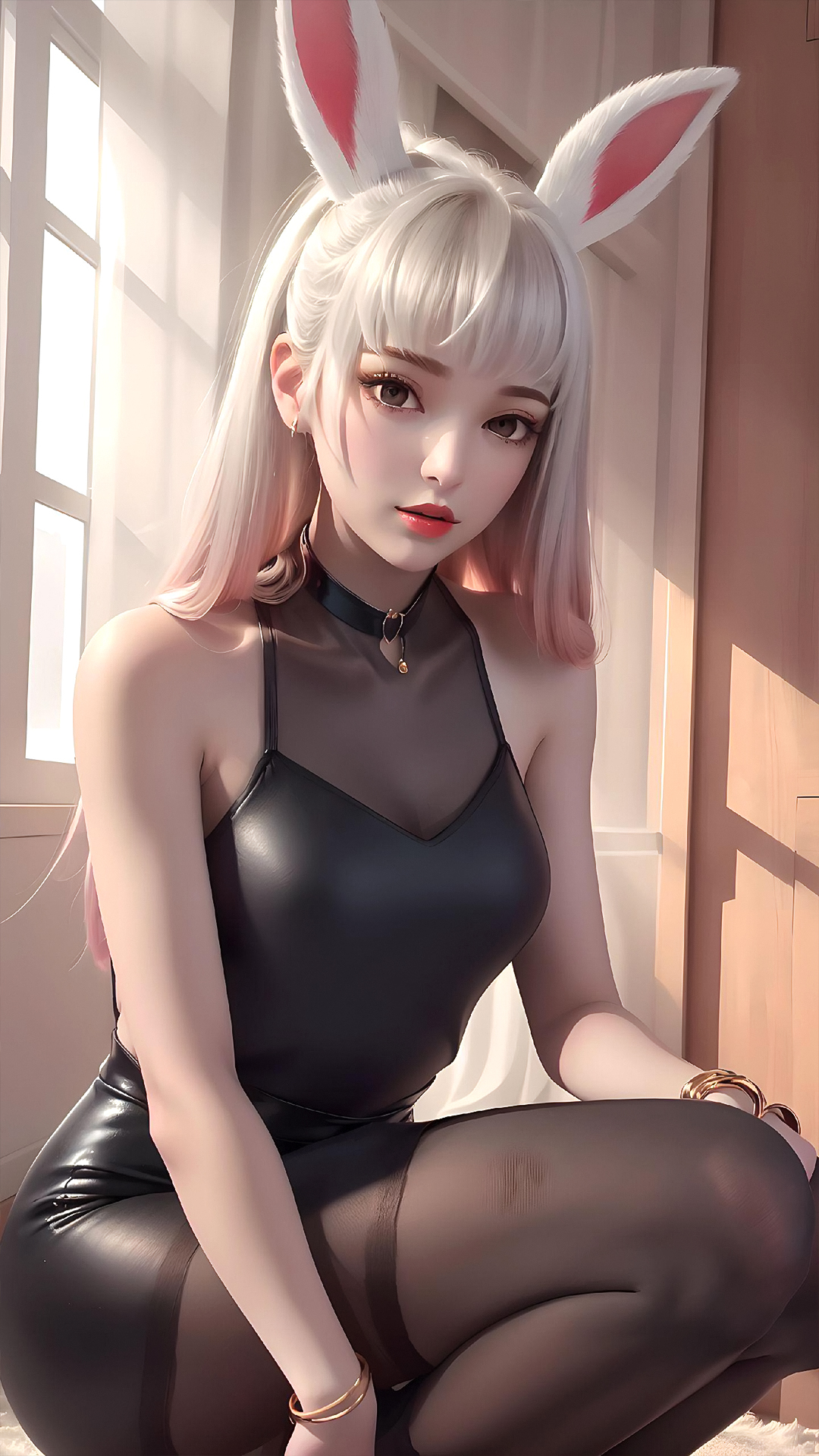 国漫女神AI绘画｜《王者荣耀》公孙离4K高清无水印手机壁纸：来如雷霆，罢如江海！