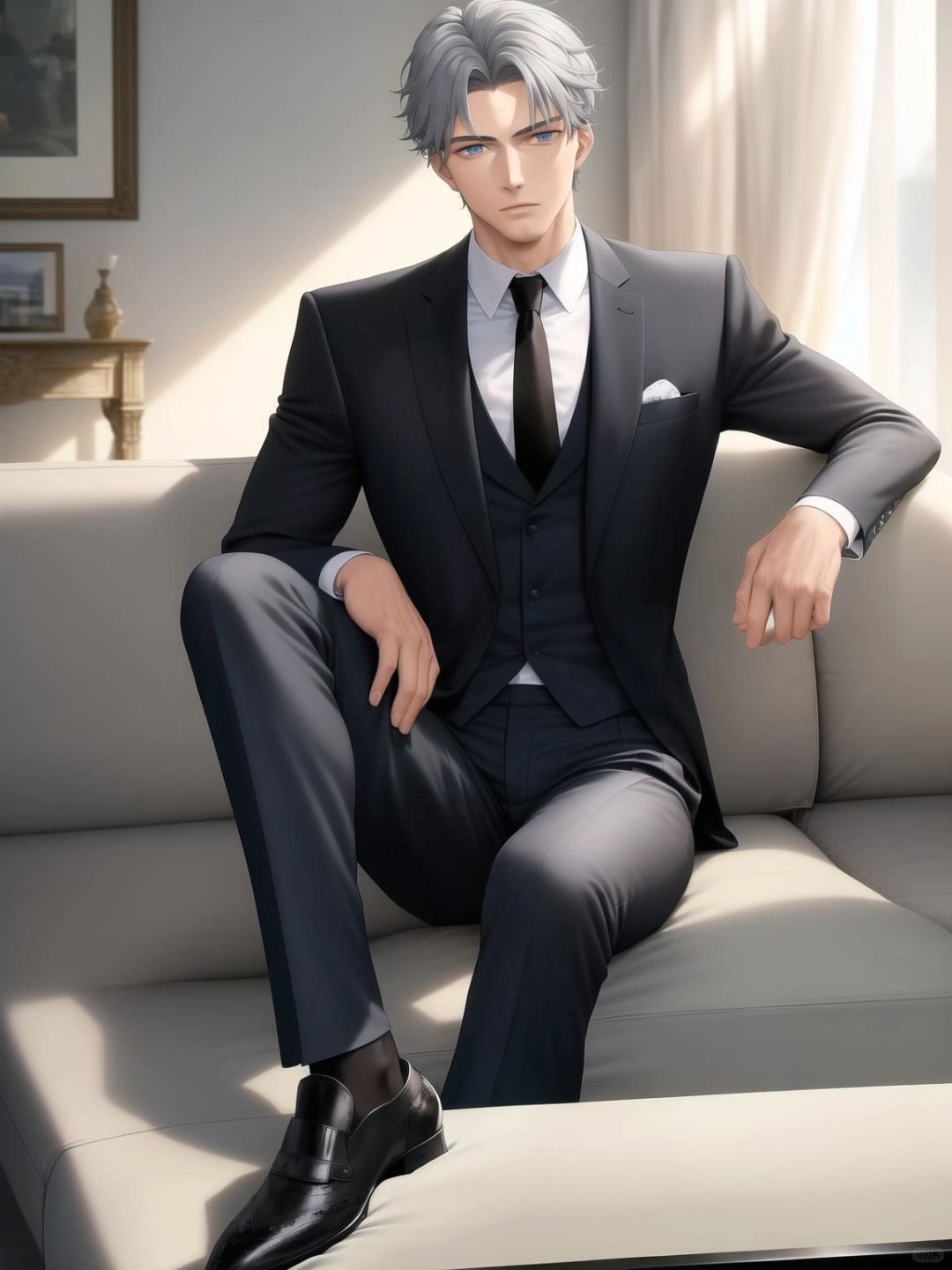 西装²³
你不必做到任何人都喜欢#AI男友
          #Ai绘画 #?