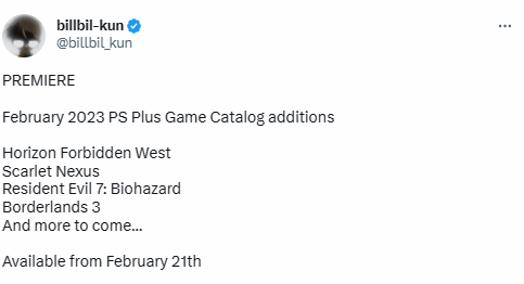 2月PS+2/3档爆料：《西之绝境》《无主3》《生化7》