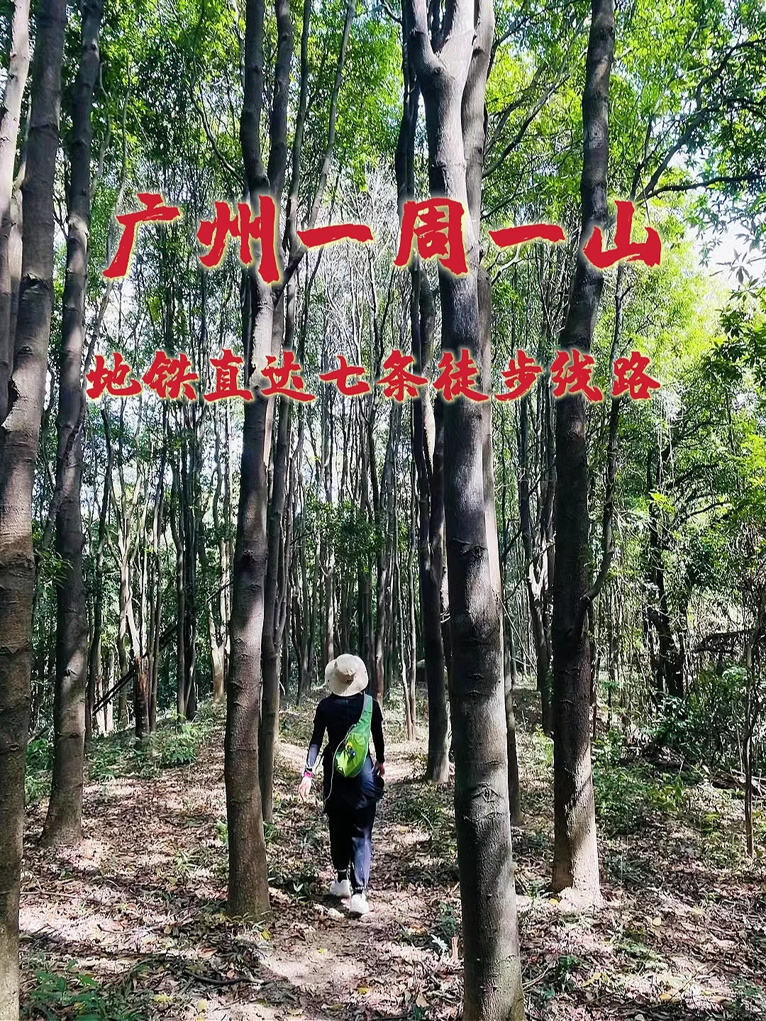 不出广州🔥市内7条地铁🚇口的徒步线路