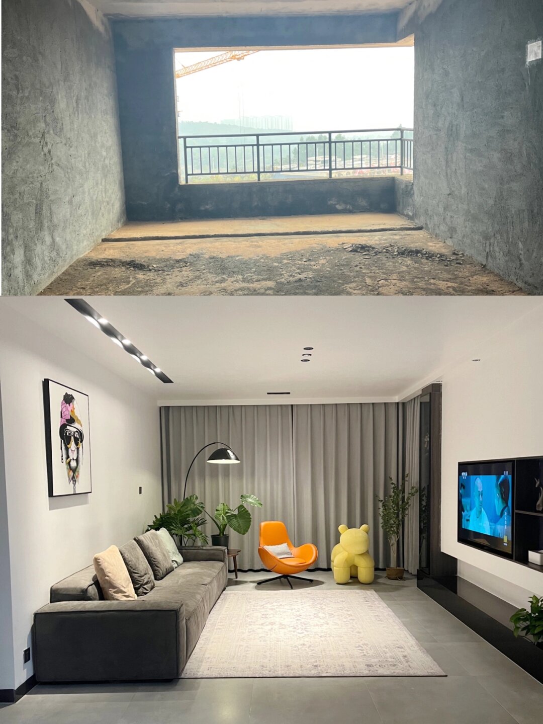 10W真的装不下来｜我家装了30W
很多亲戚朋友走进我家第一感觉是“太简单了叭”