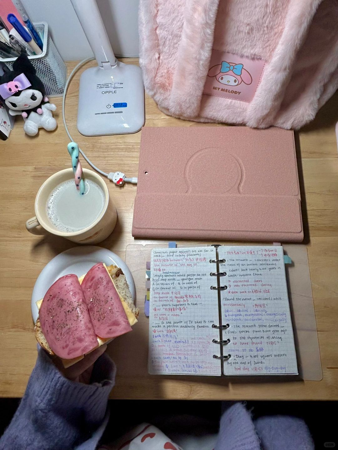 寒假在家5点多自然醒了所以打开ipad…
（记录大学生寒假早起不玩手机的第17/