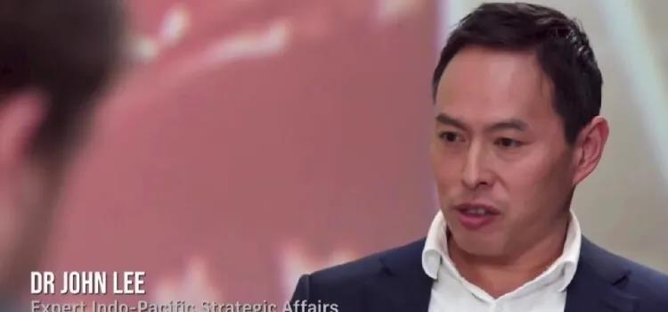 前两年，澳大利亚一家电视台弄了一台节目，请了两个华人，图1这个极端反华，他在节目